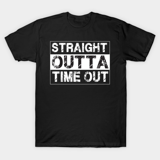 Straight Outta Time Out – Funny Kids T-Shirt by jeaniecheryll